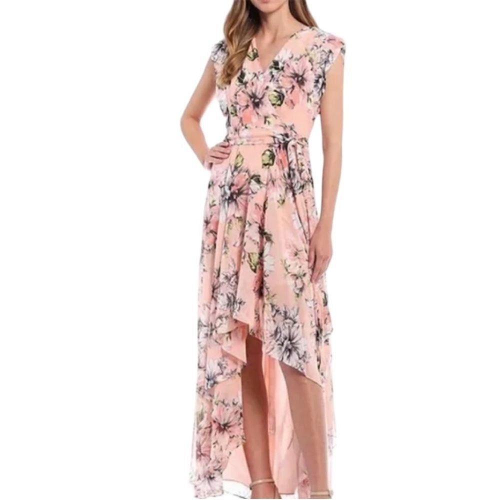Floral Pink Maxi Dress
